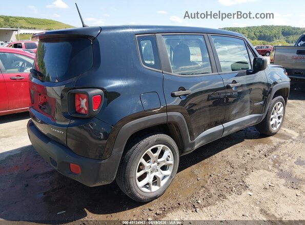ZACCJBAH1HPF65065 2017 JEEP RENEGADE Black Trasero derecho
