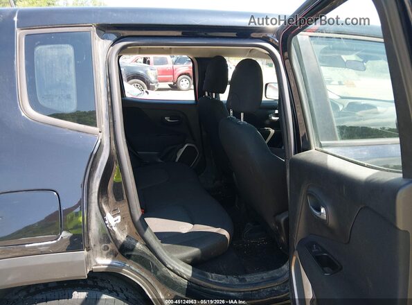 ZACCJBAH1HPF65065 2017 JEEP RENEGADE Black Vista de la etiqueta del VIN