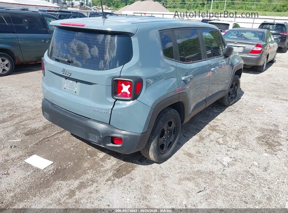 ZACCJBAT5GPE16628 2016 JEEP RENEGADE Light Blue Tył prawy