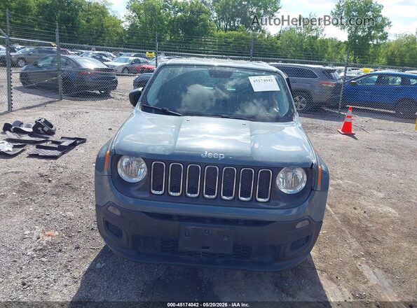 ZACCJBAT5GPE16628 2016 JEEP RENEGADE Light Blue Widok zestawu wskaźników