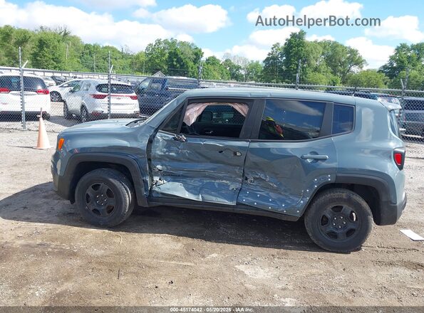 ZACCJBAT5GPE16628 2016 JEEP RENEGADE Light Blue Widok wnętrza 360 stopni
