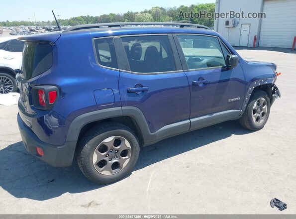 ZACCJBAT7GPE34872 2016 JEEP RENEGADE Blue Tył prawy
