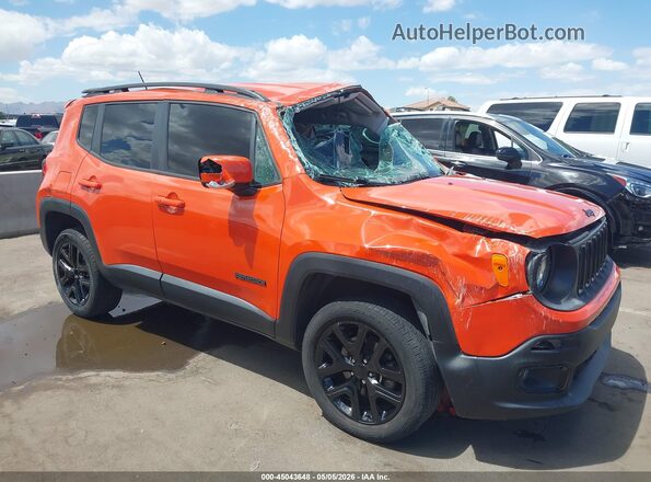 ZACCJBBB1JPH33674 2018 JEEP RENEGADE Orange Front view