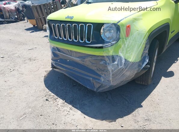 ZACCJBBB4HPE89805 2017 JEEP RENEGADE Yellow Vista frontal