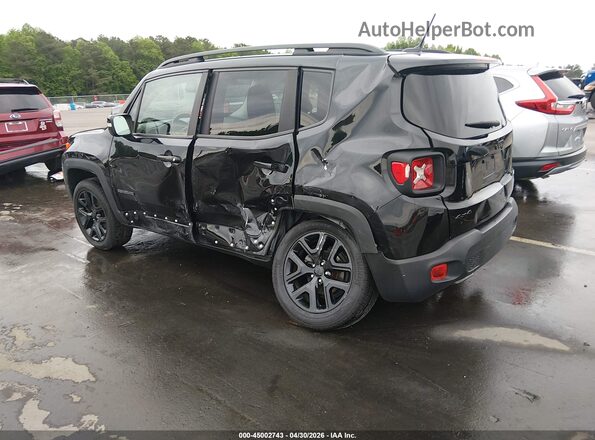 ZACCJBBB8HPF21557 2017 JEEP RENEGADE Black Tył lewy