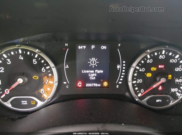 ZACCJBBB8HPF21557 2017 JEEP RENEGADE Black Widok tylnych siedzeń