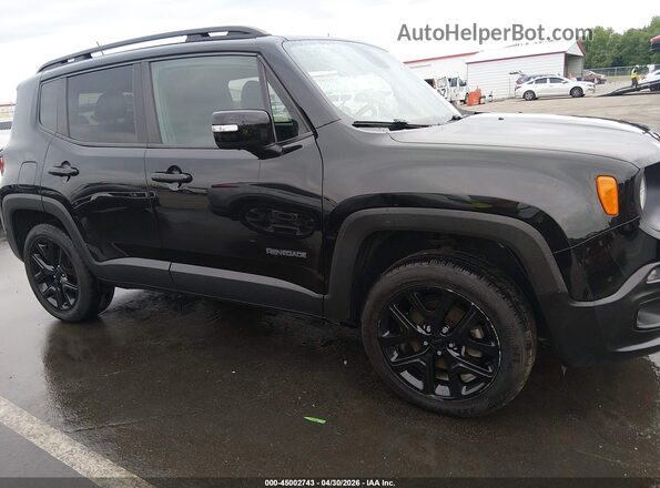 ZACCJBBB8HPF21557 2017 JEEP RENEGADE Black Widok wnętrza z tyłu