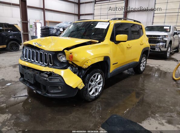 ZACCJBBB9HPE89377 2017 JEEP RENEGADE Yellow Przód lewy