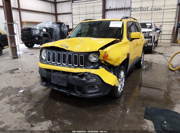 ZACCJBBB9HPE89377 2017 JEEP RENEGADE Yellow Widok z przodu