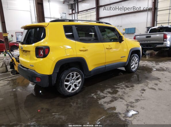 ZACCJBBB9HPE89377 2017 JEEP RENEGADE Yellow Tył prawy
