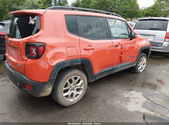 ZACCJBBT5GPC55289 2016 JEEP RENEGADE Orange Հետևի աջ