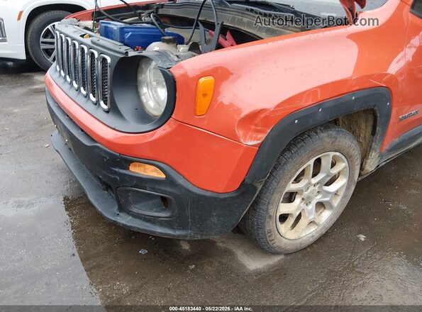 ZACCJBBT5GPC55289 2016 JEEP RENEGADE Orange Դիմացի տեսք