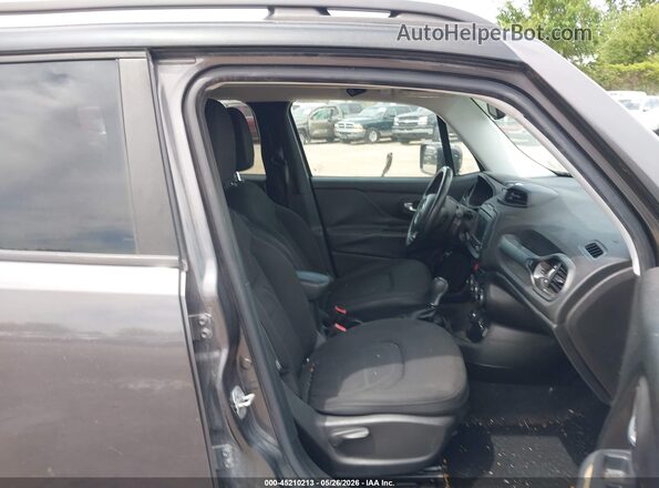 ZACCJBBT5GPD30413 2016 JEEP RENEGADE Gray წინა სალონის ხედი