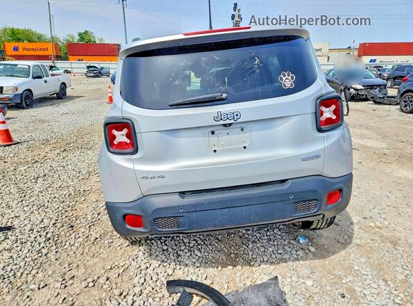 ZACCJBBT7GPD09594 2016 JEEP RENEGADE Silver უკანა ხედი