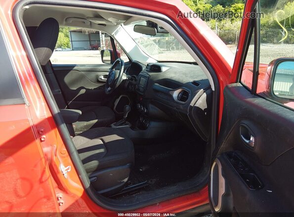 ZACCJBBT8GPD93103 2016 JEEP RENEGADE Red წინა სალონის ხედი