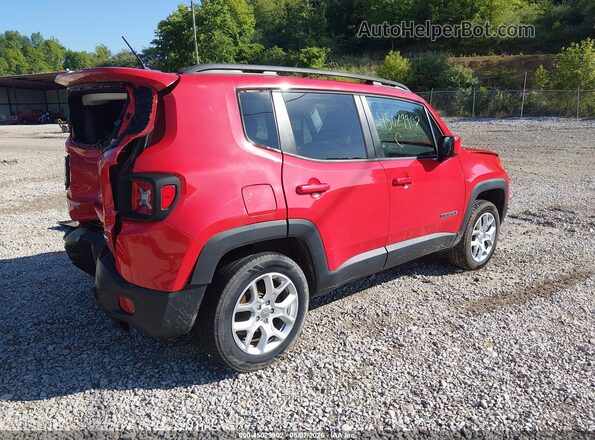 ZACCJBBT8GPD93103 2016 JEEP RENEGADE Red უკანა მარჯვენა