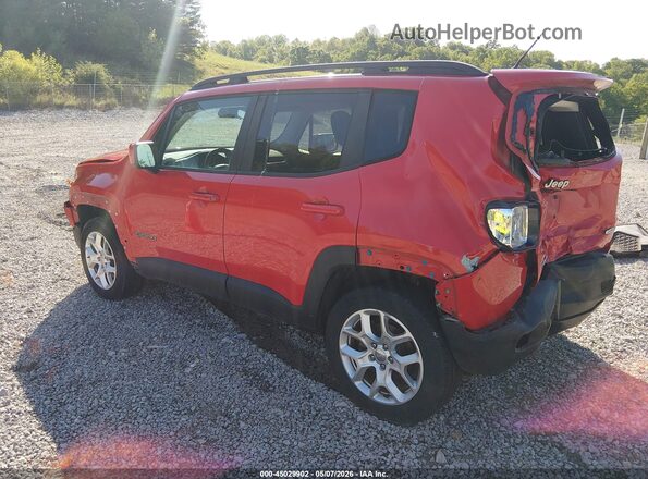 ZACCJBBT8GPD93103 2016 JEEP RENEGADE Red უკანა მარცხენა