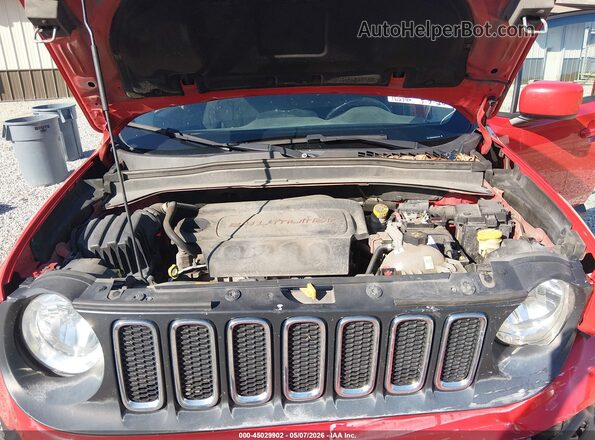 ZACCJBBT8GPD93103 2016 JEEP RENEGADE Red უკანა ხედი