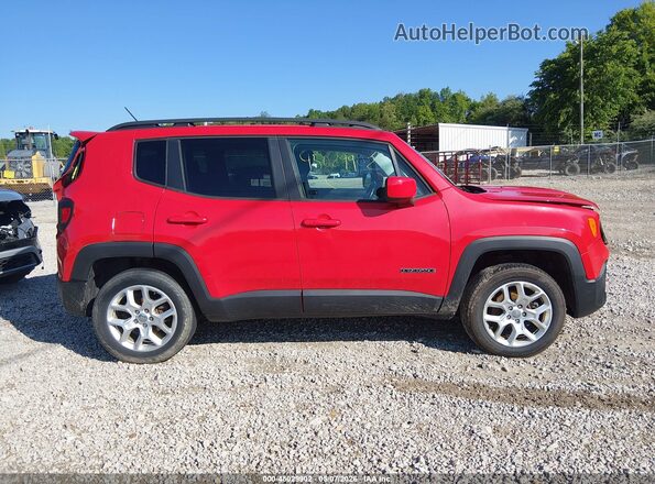 ZACCJBBT8GPD93103 2016 JEEP RENEGADE Red ხელსაწყოთა პანელის ხედი