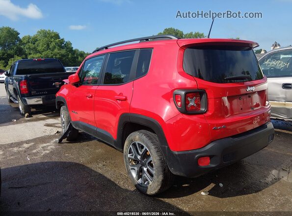 ZACCJBBTXGPD03174 2016 JEEP RENEGADE Красный Задняя левая четверть