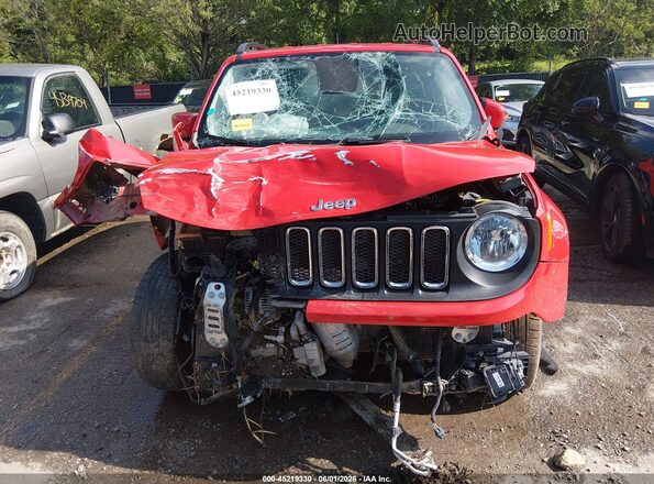 ZACCJBBTXGPD03174 2016 JEEP RENEGADE Красный Вид щитка приборов