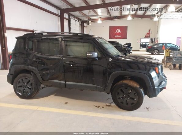 ZACCJBCB1HPE83734 2017 JEEP RENEGADE Black ხელსაწყოთა პანელის ხედი