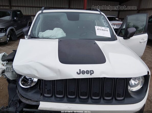 ZACCJBCB4JPH00649 2018 JEEP RENEGADE White უკანა ხედი