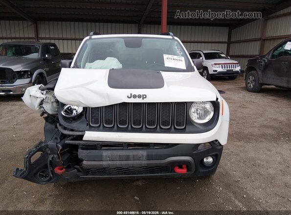 ZACCJBCB4JPH00649 2018 JEEP RENEGADE White ხელსაწყოთა პანელის ხედი