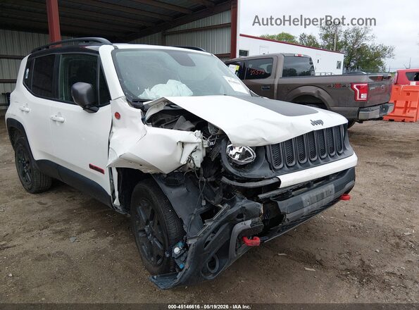 ZACCJBCB4JPH00649 2018 JEEP RENEGADE White წინა ხედი