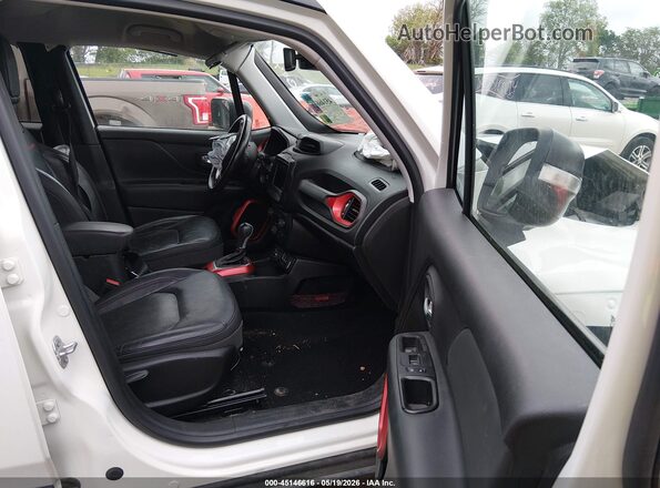 ZACCJBCB4JPH00649 2018 JEEP RENEGADE White წინა სალონის ხედი