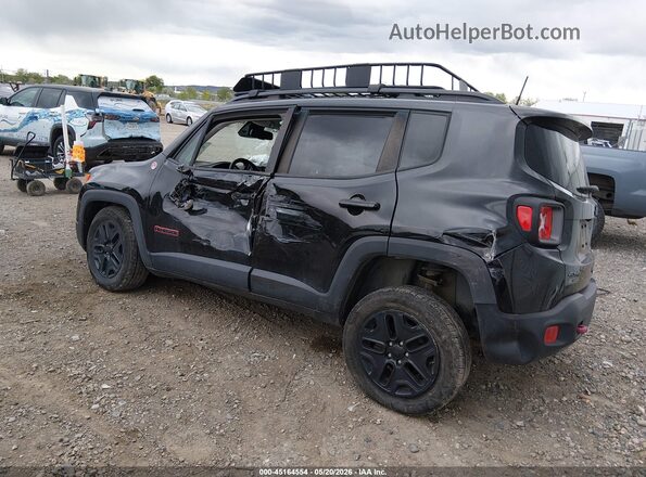ZACCJBCB4JPH42478 2018 JEEP RENEGADE Black Tył lewy