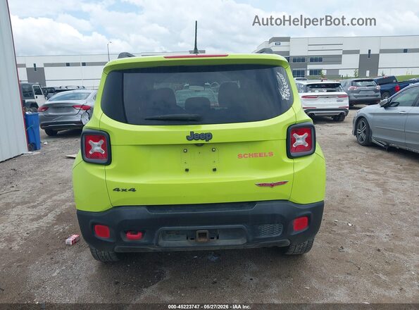 ZACCJBCB5HPE76429 2017 JEEP RENEGADE Зеленый 