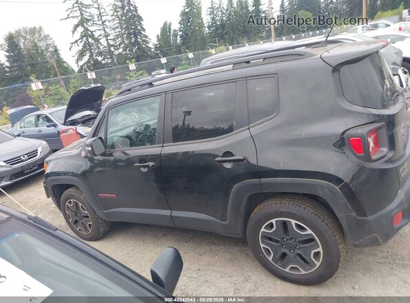 ZACCJBCB7HPE55923 2017 JEEP RENEGADE Black Панорамний вид салону 360°