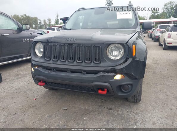 ZACCJBCB7HPE55923 2017 JEEP RENEGADE Black Вид спереду