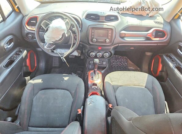 ZACCJBCB9HPF19802 2017 JEEP RENEGADE Yellow 