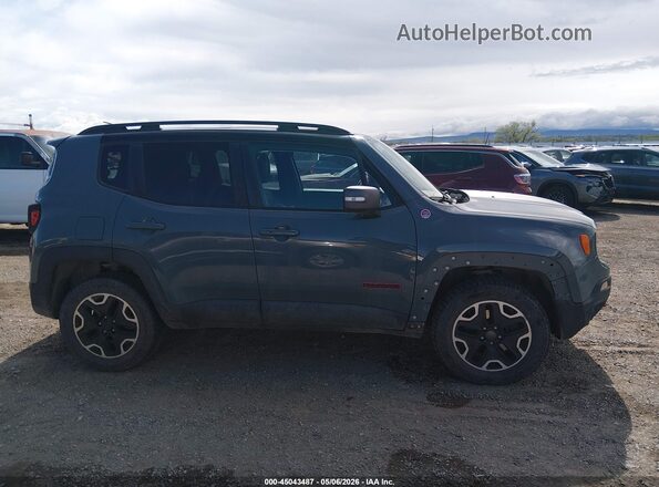 ZACCJBCT0GPC60320 2016 JEEP RENEGADE Серый Вид задней части салона