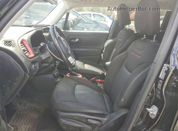 ZACCJBCT3GPE07617 2016 JEEP RENEGADE Black Սալոնի դիմացի տեսք