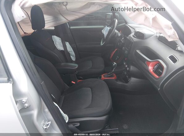 ZACCJBCT4GPD87006 2016 JEEP RENEGADE Gray Widok wnętrza z przodu