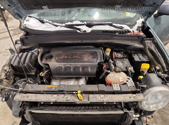 ZACCJBCT5GPC78411 2016 JEEP RENEGADE Blue Widok komory silnika