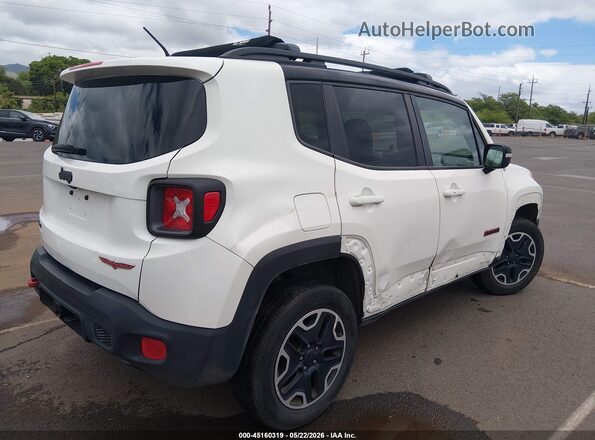 ZACCJBCT6GPD19483 2016 JEEP RENEGADE White Tył prawy