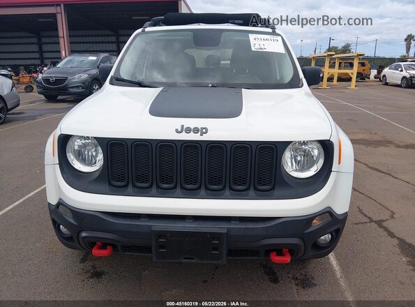 ZACCJBCT6GPD19483 2016 JEEP RENEGADE White Widok zestawu wskaźników