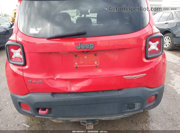 ZACCJBCT6GPD57425 2016 JEEP RENEGADE Красный Вид спереди