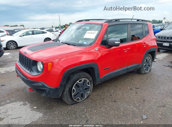 ZACCJBCT6GPD57425 2016 JEEP RENEGADE Красный Передняя левая четверть
