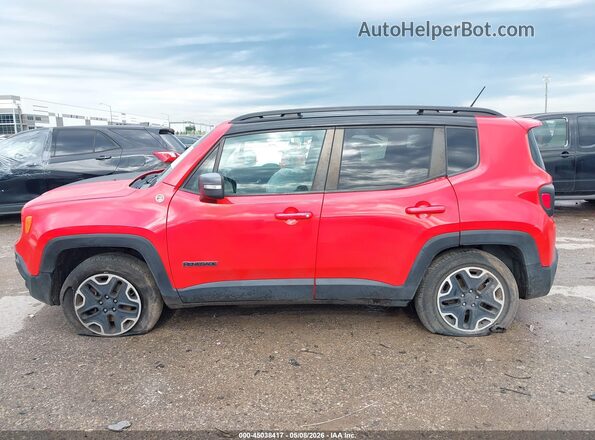 ZACCJBCT6GPD57425 2016 JEEP RENEGADE Красный Панорамный вид салона 360°