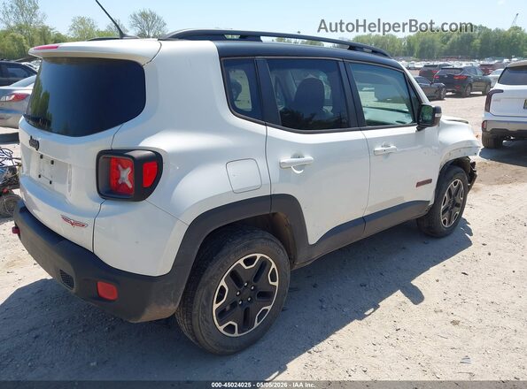 ZACCJBCT6GPD57585 2016 JEEP RENEGADE White უკანა მარჯვენა