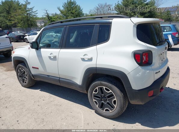 ZACCJBCT6GPD57585 2016 JEEP RENEGADE White უკანა მარცხენა