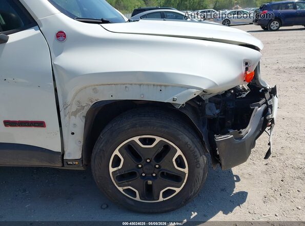 ZACCJBCT6GPD57585 2016 JEEP RENEGADE White წინა ხედი