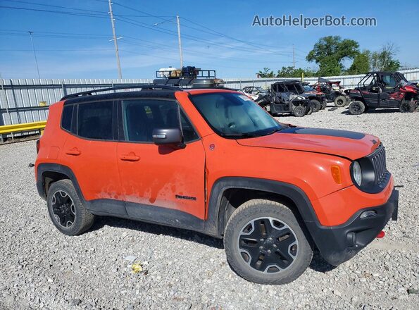 ZACCJBCT8GPD15578 2016 JEEP RENEGADE Orange Przód prawy