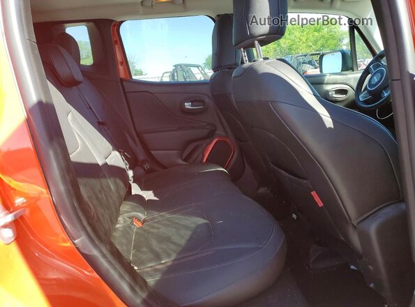 ZACCJBCT8GPD15578 2016 JEEP RENEGADE Orange Widok tylnych siedzeń