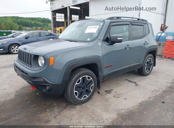 ZACCJBCTXGPC61023 2016 JEEP RENEGADE Gray Przód lewy
